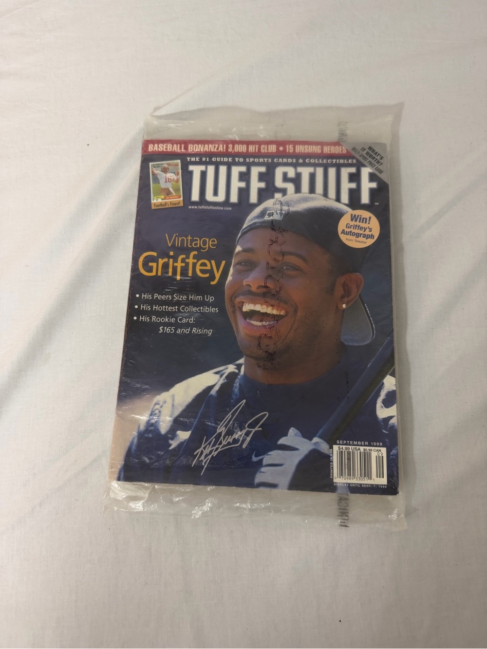 Vintage Griffey Sports Magazine - Blue